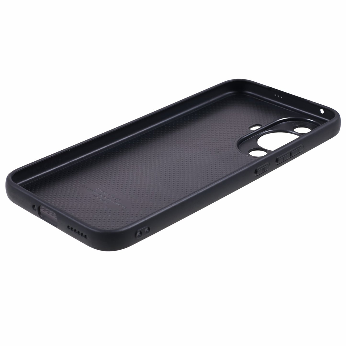 For Huawei nova 11 Camera Protection Phone Case Genuine Cow Leather+PC+TPU Shockproof Cover