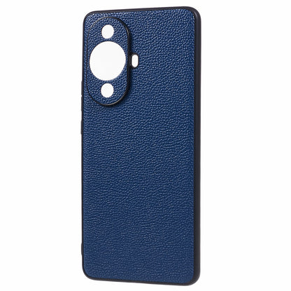For Huawei nova 11 Pro / nova 11 Ultra Precise Cutouts Phone Case Genuine Cow Leather+PC+TPU Back Cover