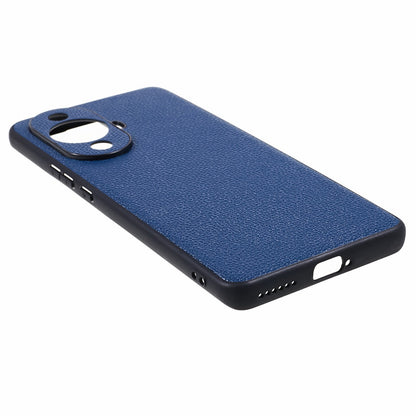 For Huawei nova 11 Pro / nova 11 Ultra Precise Cutouts Phone Case Genuine Cow Leather+PC+TPU Back Cover
