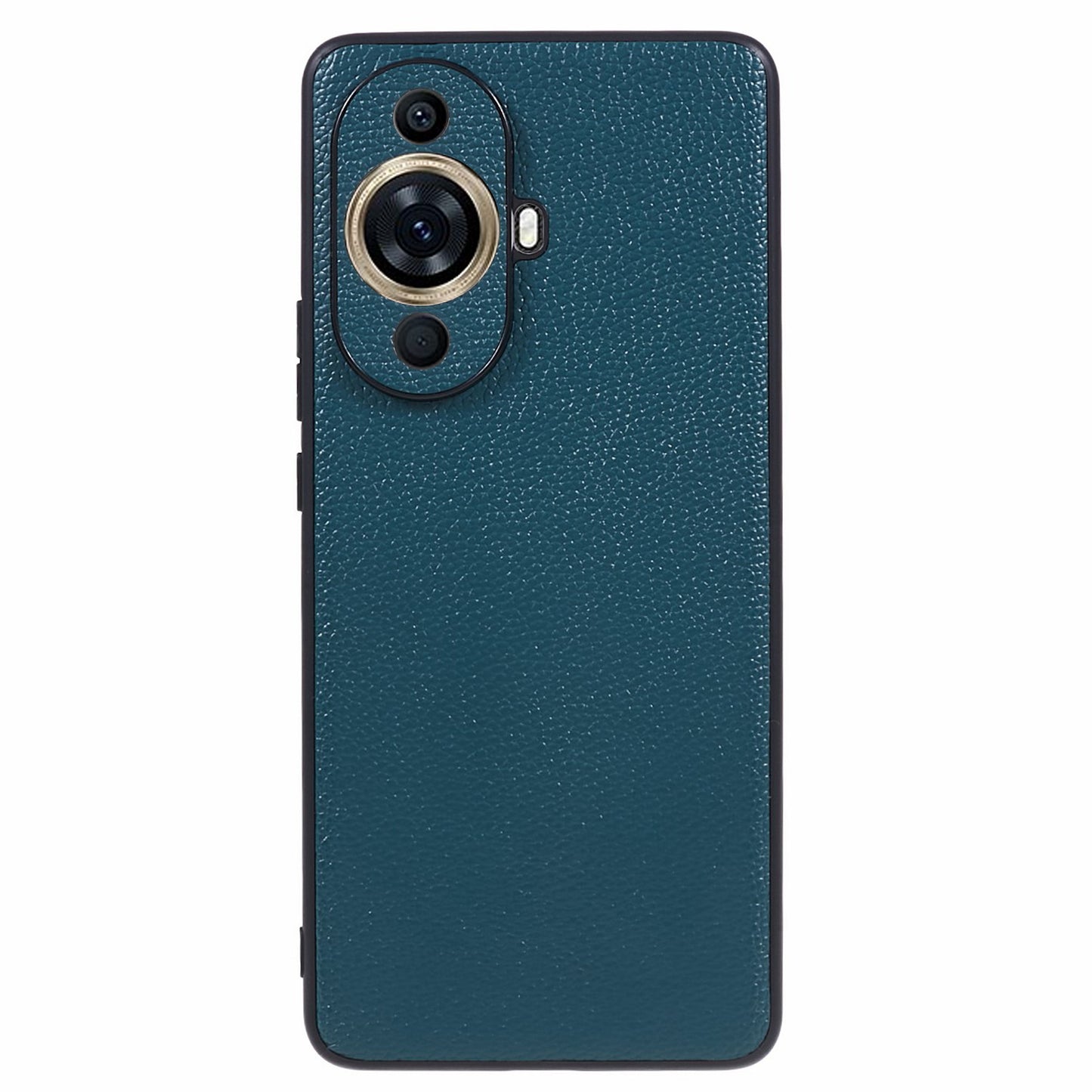 For Huawei nova 11 Pro / nova 11 Ultra Precise Cutouts Phone Case Genuine Cow Leather+PC+TPU Back Cover
