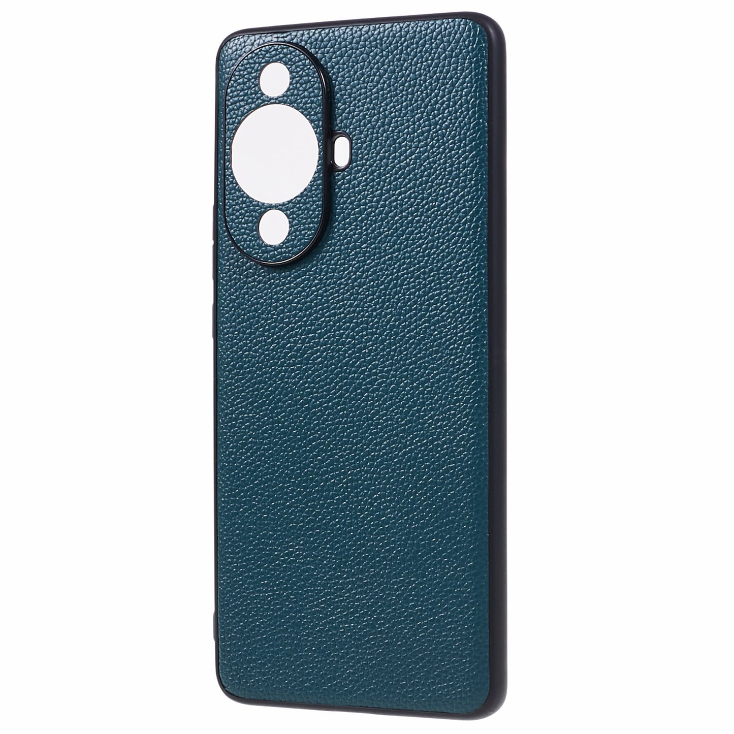 For Huawei nova 11 Pro / nova 11 Ultra Precise Cutouts Phone Case Genuine Cow Leather+PC+TPU Back Cover