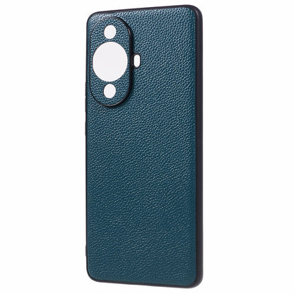 For Huawei nova 11 Pro / nova 11 Ultra Precise Cutouts Phone Case Genuine Cow Leather+PC+TPU Back Cover