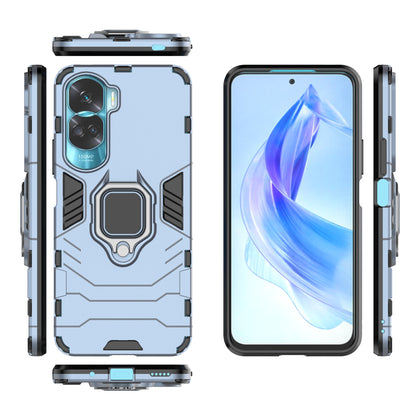 For Honor 90 Lite 5G / X50i 5G Protective Cover Ring Holder Kickstand TPU+PC Phone Case