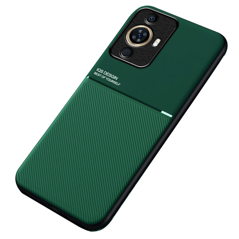 For Huawei nova 11 Pro / nova 11 Ultra Phone Case PU Leather+TPU Magnetic Car Mount Phone Cover