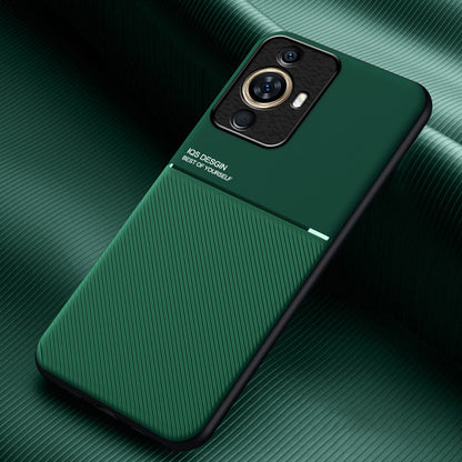 For Huawei nova 11 Pro / nova 11 Ultra Phone Case PU Leather+TPU Magnetic Car Mount Phone Cover