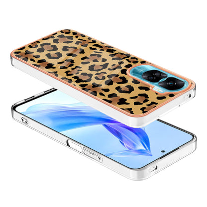 YB IMD Series-19 Style D For Honor 90 Lite 5G Anti-scratch Electroplating 2.0mm TPU Phone Case IMD Pattern Cover