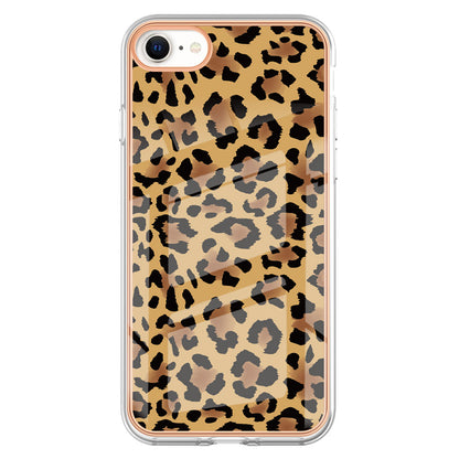 YB IMD Series-19 Style D for iPhone 7 / 8 / SE (2020) / SE (2022) IMD Phone Case Electroplating Pattern Printing 2.0mm TPU Cover
