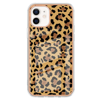 YB IMD Series-19 Style D for iPhone 12 / 12 Pro 2.0mm Electroplating Phone Case Pattern Printing IMD TPU Cover