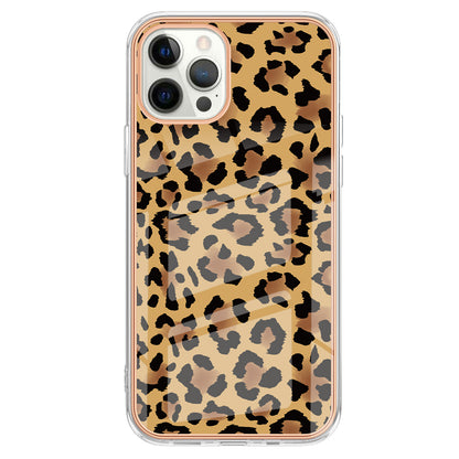 YB IMD Series-19 Style D For iPhone 12 Pro Max 6.7 inch Electroplating Phone Case 2.0mm TPU IMD Pattern Phone Cover