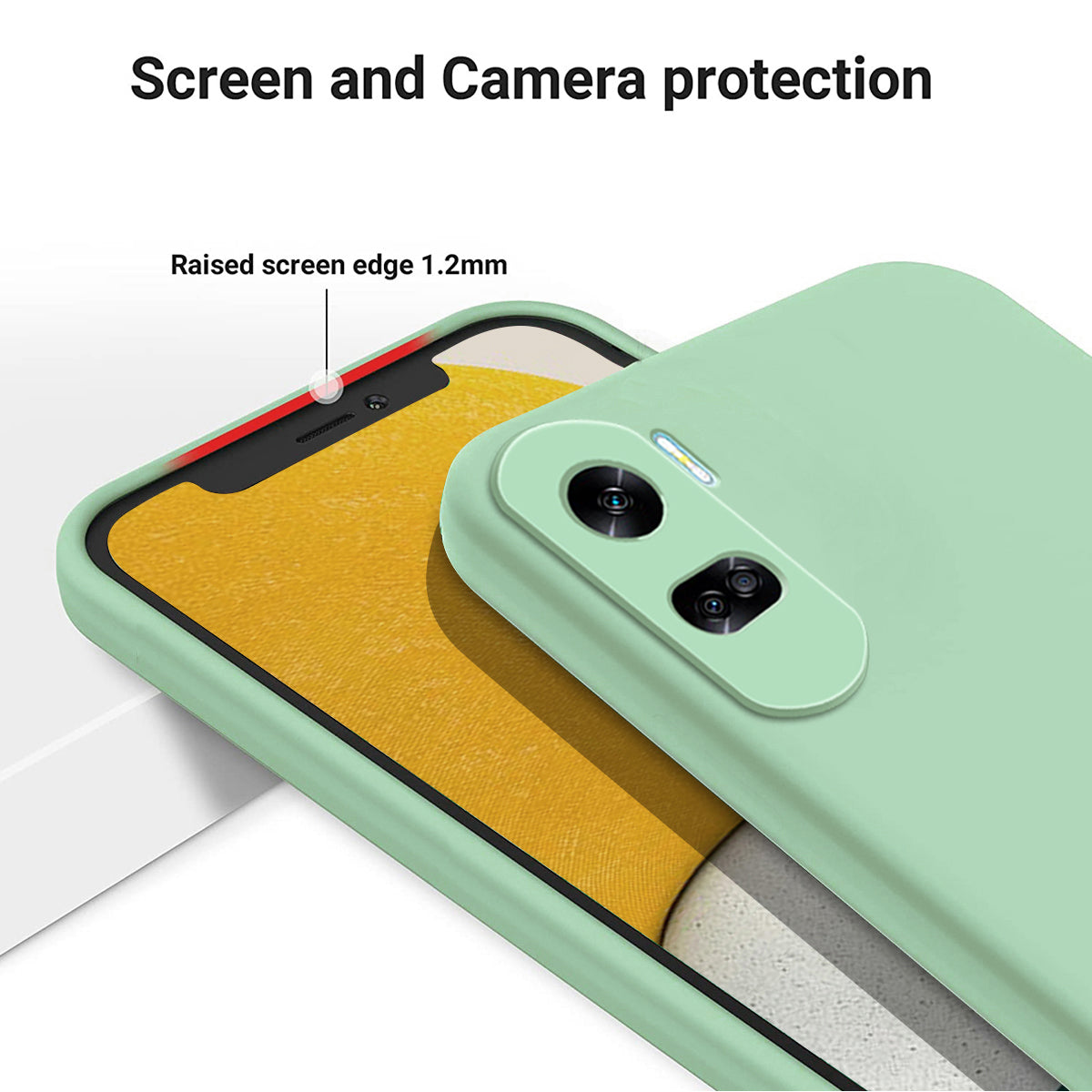 For Honor 90 Lite 5G / X50i 5G Liquid Silicone Phone Case Soft Lining Shockproof Cover with Strap