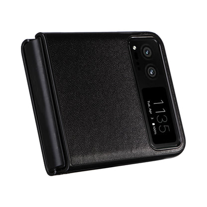 For Motorola Razr 40 5G Drop-proof Phone Cover Shockproof PU Leather+PC Phone Case