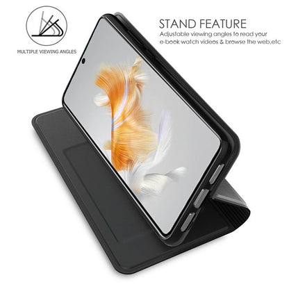 For Huawei Mate X3 5G Smooth Feeling PU Leather Phone Case Card Storage Slot Magnetic Stand Shell