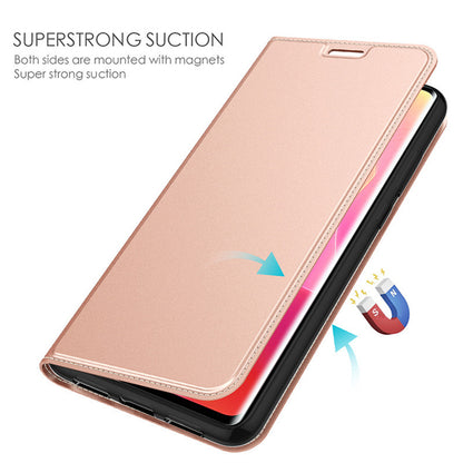 For Huawei Mate X3 5G Smooth Feeling PU Leather Phone Case Card Storage Slot Magnetic Stand Shell