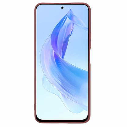 For Honor X50i 5G TPU Phone Case Fiber Lining Shockproof Rubberized Cover