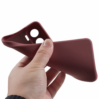 For Honor X50i 5G TPU Phone Case Fiber Lining Shockproof Rubberized Cover