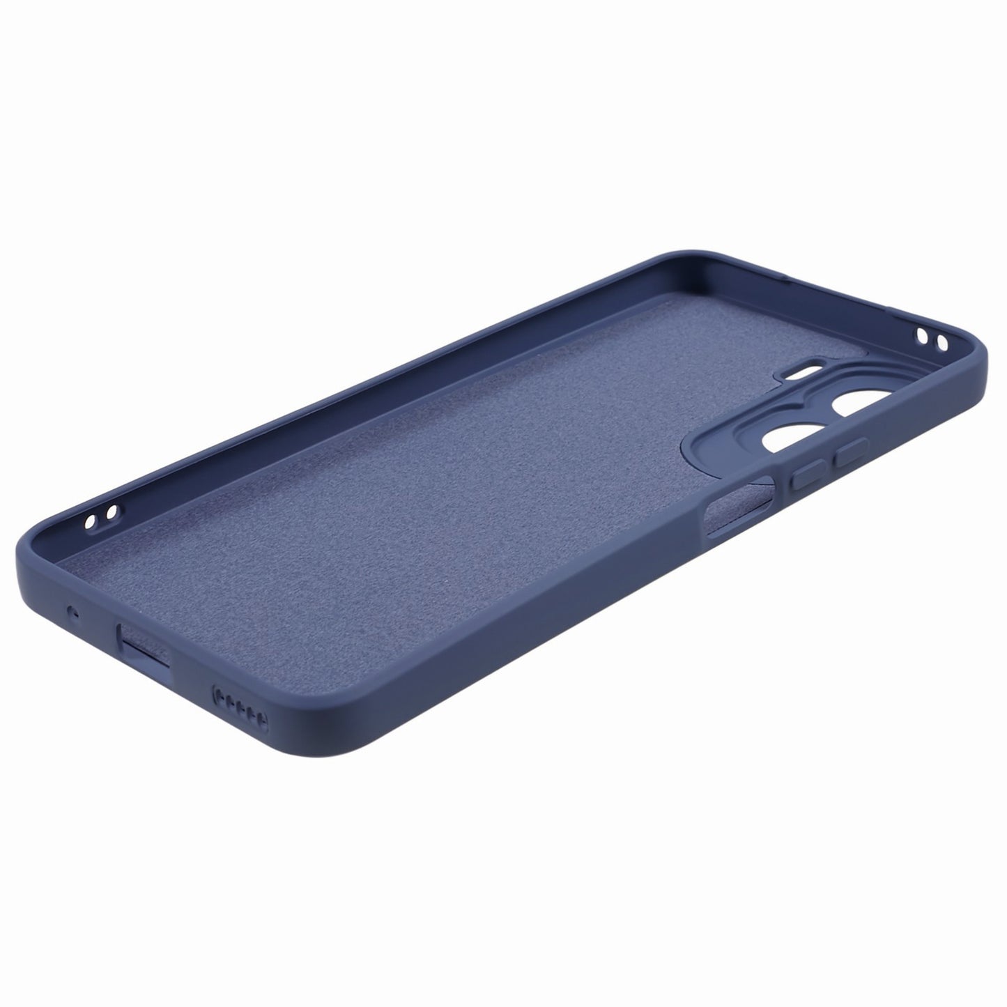 For Honor X50i 5G TPU Phone Case Fiber Lining Shockproof Rubberized Cover