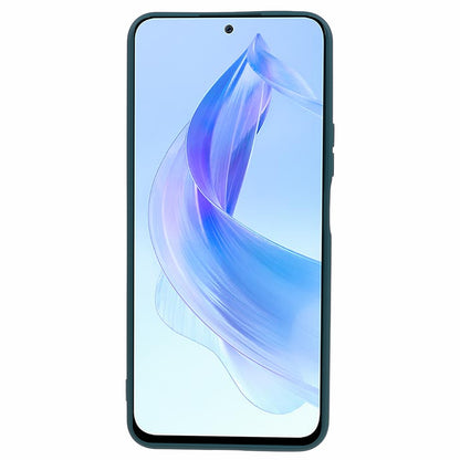 For Honor X50i 5G TPU Phone Case Fiber Lining Shockproof Rubberized Cover