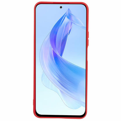 For Honor X50i 5G TPU Phone Case Fiber Lining Shockproof Rubberized Cover