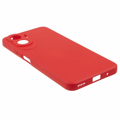 For Honor X50i 5G TPU Phone Case Fiber Lining Shockproof Rubberized Cover