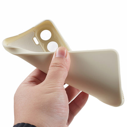 For Honor X50i 5G TPU Phone Case Fiber Lining Shockproof Rubberized Cover