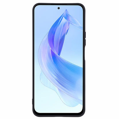 For Honor X50i 5G TPU Phone Case Fiber Lining Shockproof Rubberized Cover