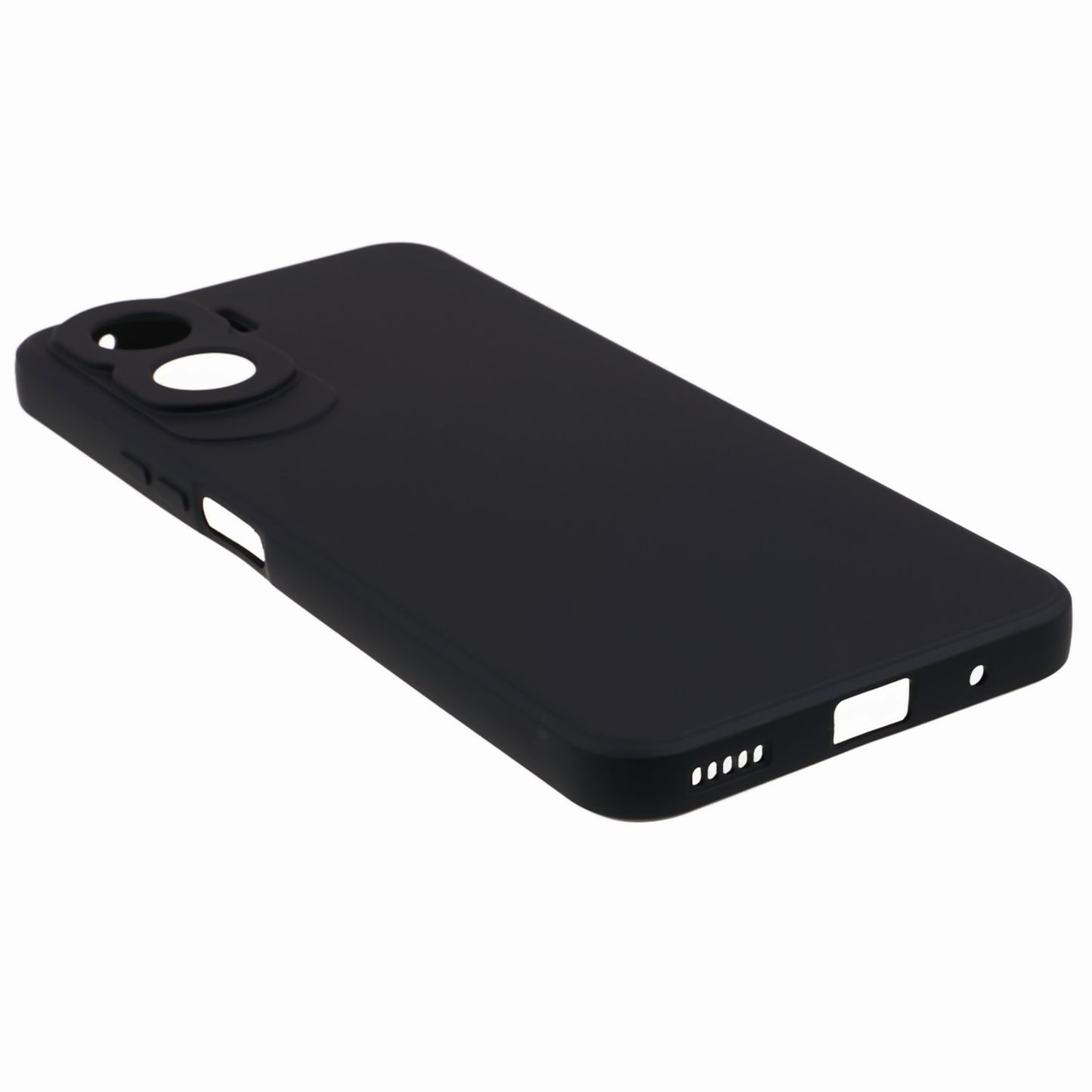For Honor X50i 5G TPU Phone Case Fiber Lining Shockproof Rubberized Cover