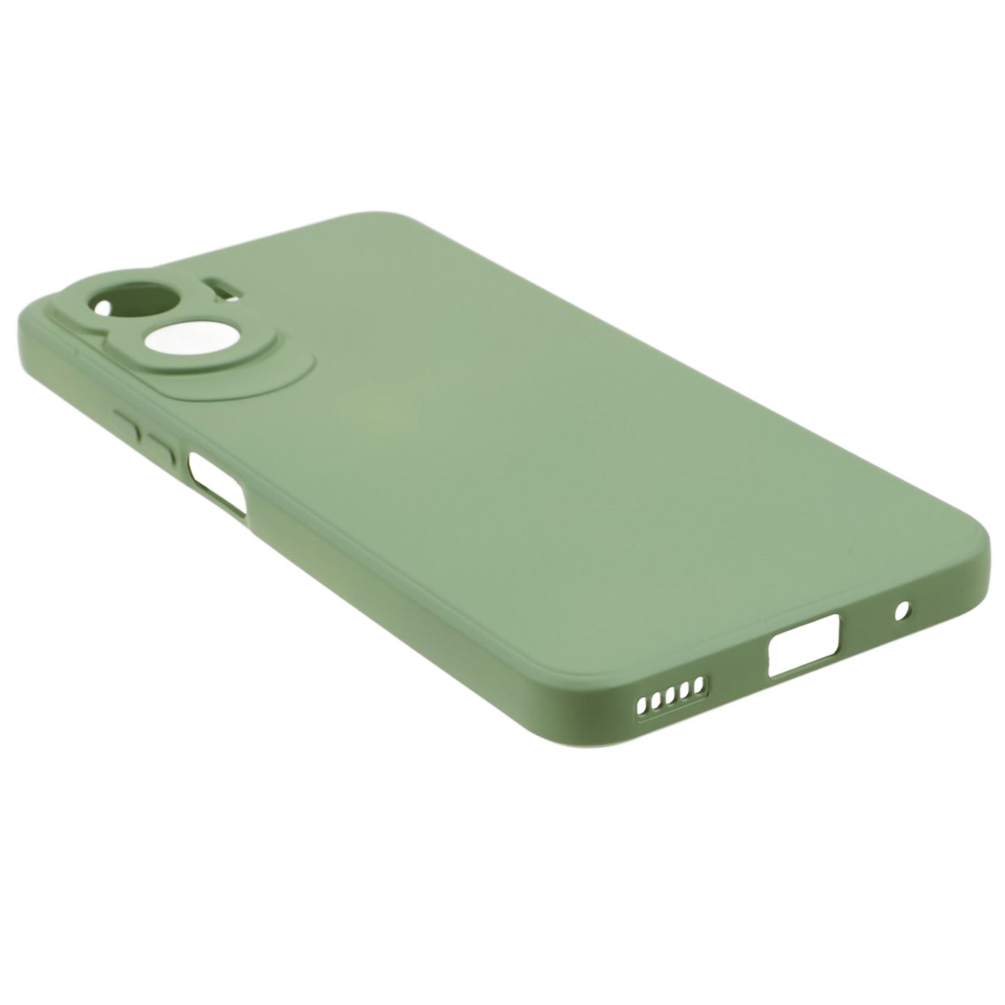 For Honor X50i 5G TPU Phone Case Fiber Lining Shockproof Rubberized Cover