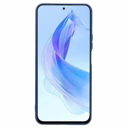 For Honor X50i 5G TPU Phone Case Fiber Lining Shockproof Rubberized Cover