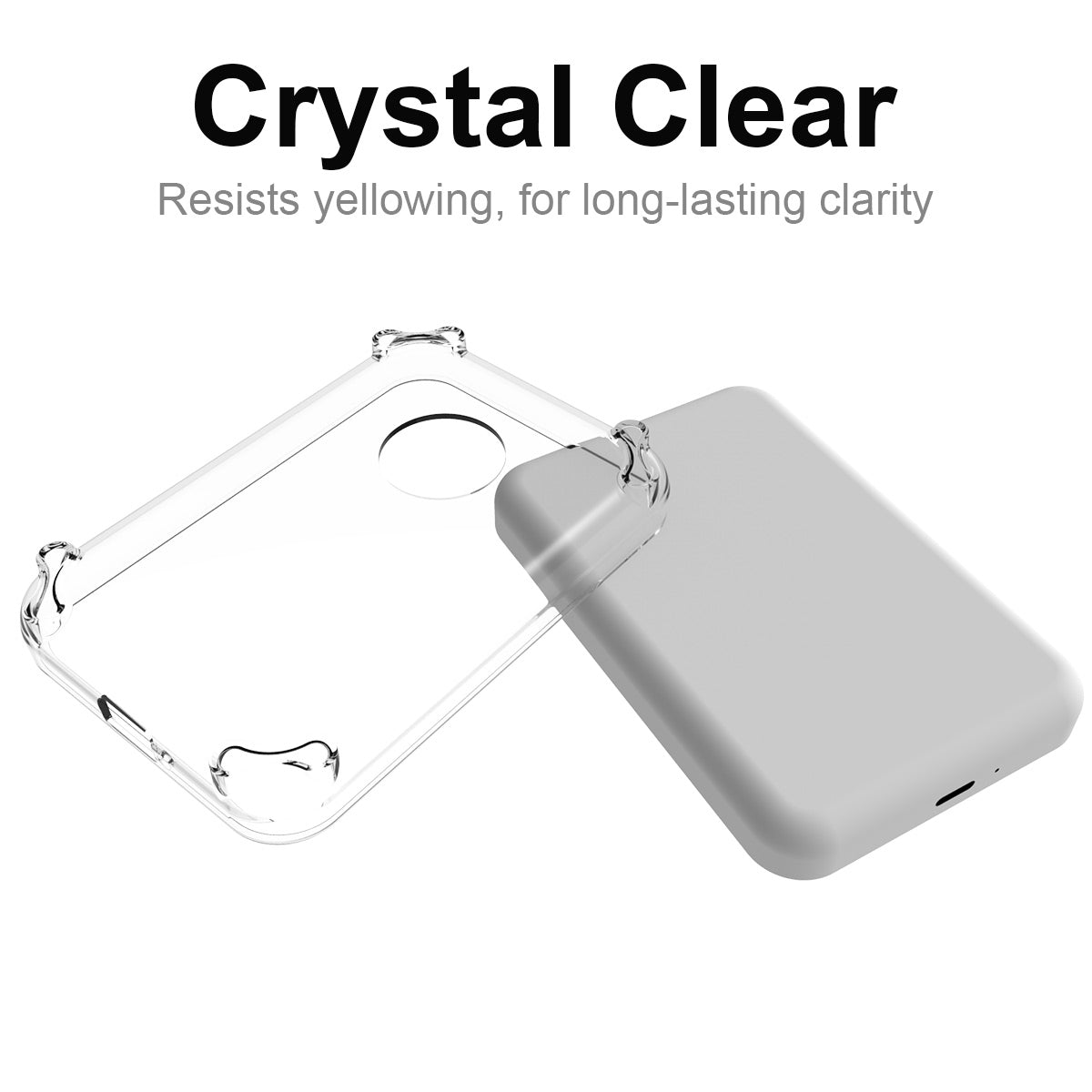 ENKAY HAT PRINCE TPU Shockproof Case Compatible with MagSafe Battery Pack Cover Transparent External Battery Case