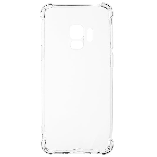 1.5mm Transparent TPU Phone Case for Samsung Galaxy S9 , Four Corner Anti-drop Phone Cover