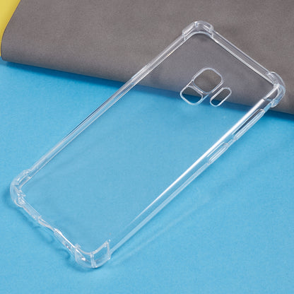 1.5mm Transparent TPU Phone Case for Samsung Galaxy S9 , Four Corner Anti-drop Phone Cover