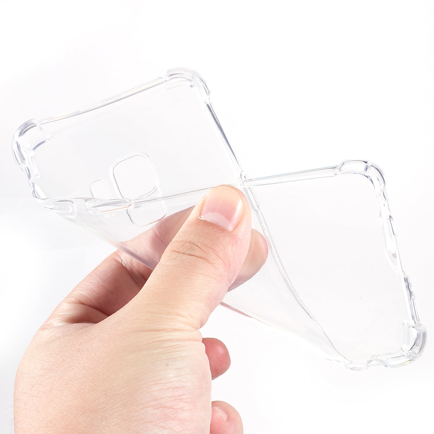 1.5mm Transparent TPU Phone Case for Samsung Galaxy S9 , Four Corner Anti-drop Phone Cover