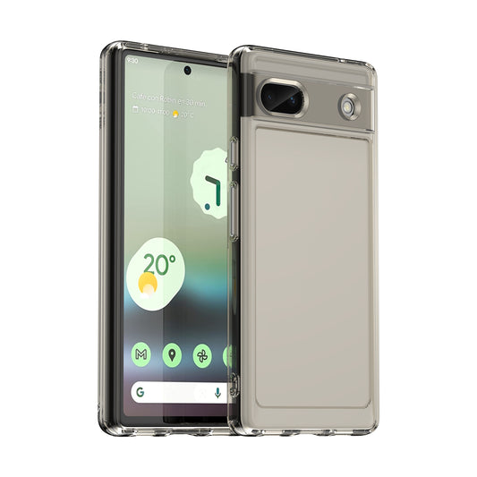 Candy Series For Google Pixel 6a Drop-proof TPU Phone Case Clear Back Cover