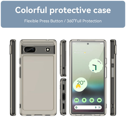 Candy Series For Google Pixel 6a Drop-proof TPU Phone Case Clear Back Cover