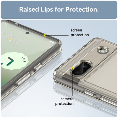Candy Series For Google Pixel 6a Drop-proof TPU Phone Case Clear Back Cover