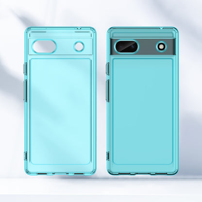 Candy Series For Google Pixel 6a Drop-proof TPU Phone Case Clear Back Cover