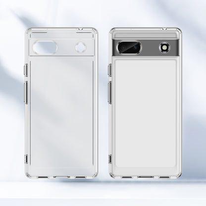 Candy Series For Google Pixel 6a Drop-proof TPU Phone Case Clear Back Cover