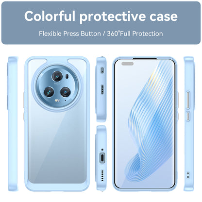 For Honor Magic5 Pro TPU+Acrylic Anti-scratch Phone Case Drop-proof Back Cover