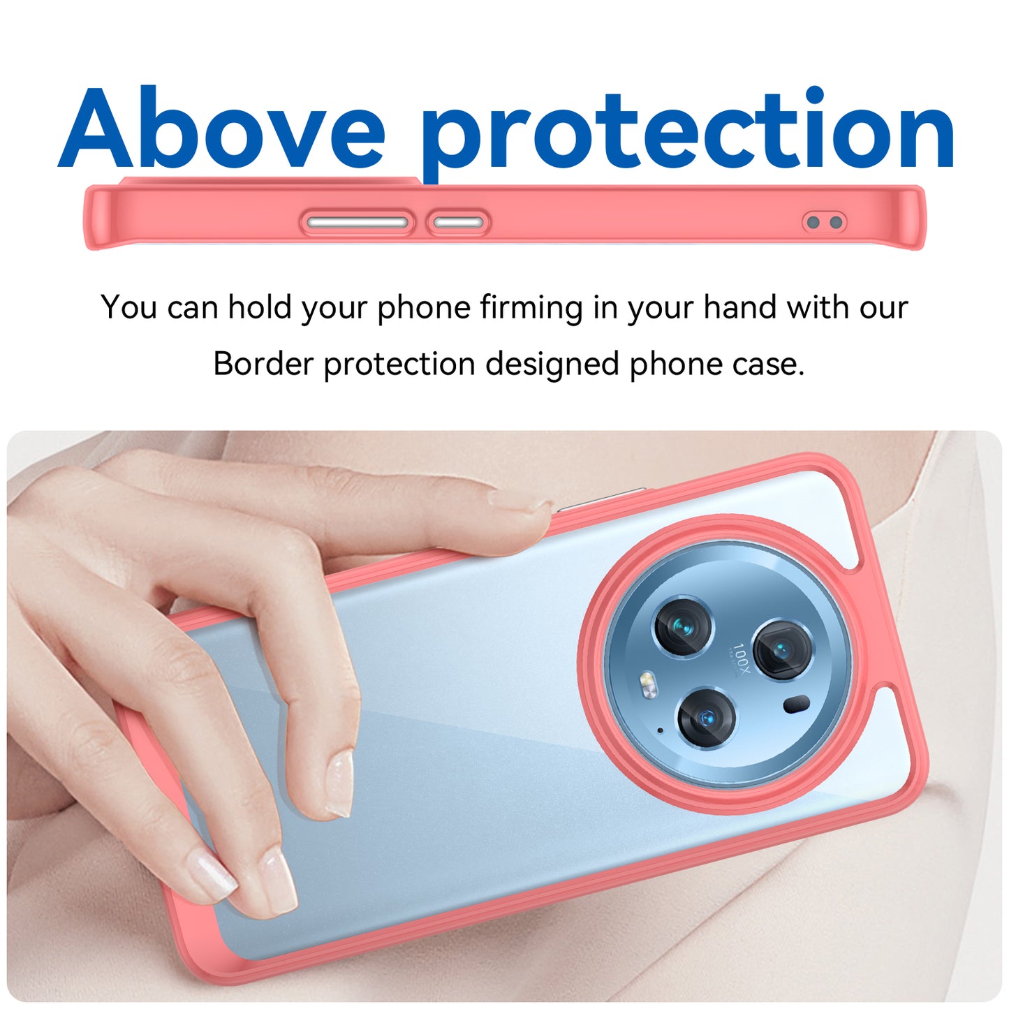 For Honor Magic5 Pro TPU+Acrylic Anti-scratch Phone Case Drop-proof Back Cover