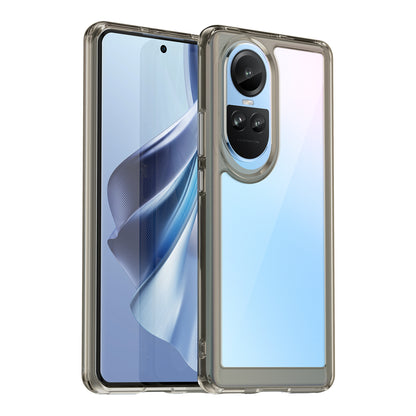 For Oppo Reno10 Pro 5G (Global) / Reno10 5G (Global) TPU+Acrylic Hybrid Case Drop-proof Mobile Phone Back Protector Cover