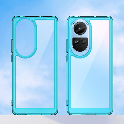 For Oppo Reno10 Pro 5G (Global) / Reno10 5G (Global) TPU+Acrylic Hybrid Case Drop-proof Mobile Phone Back Protector Cover