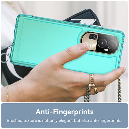 Candy Series For Oppo Reno10 Pro+ 5G Shock-absorbing TPU Phone Case Clear Back Cover