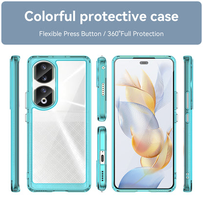 For Honor 90 Pro TPU+Acrylic Hybrid Phone Case Clear Back Protective Cover