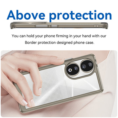 For Honor 90 TPU+Acrylic Phone Case Drop Protection Back Cover