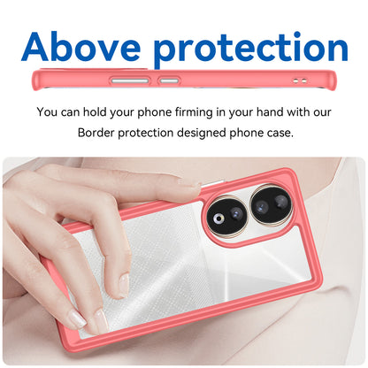 For Honor 90 TPU+Acrylic Phone Case Drop Protection Back Cover