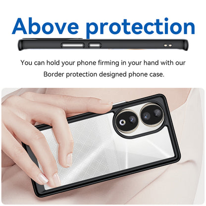 For Honor 90 TPU+Acrylic Phone Case Drop Protection Back Cover