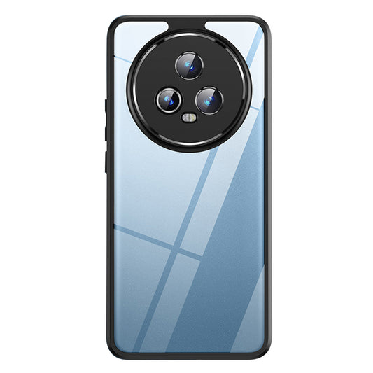 For Honor Magic5 TPU + Hard PC Clear Phone Cover Transparent Anti-scratch Cell Phone Case