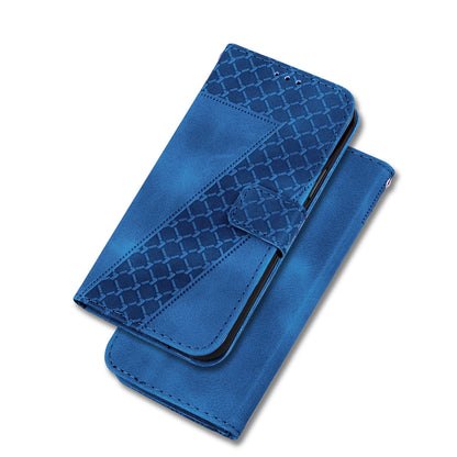 For Huawei nova Y61 4G Stand Cover Imprinted 7-Shape Pattern Wallet Flip Leather Phone Case