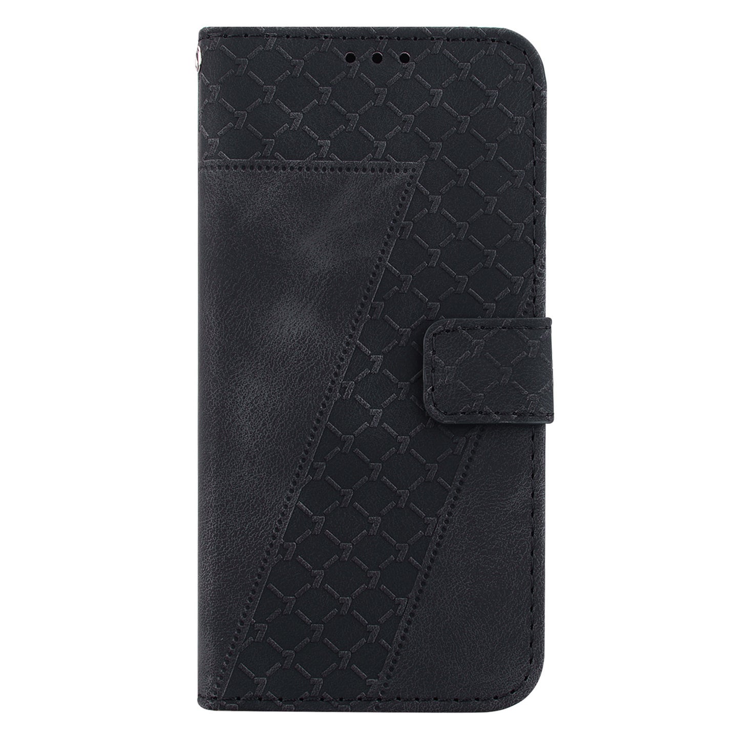 For Huawei nova Y61 4G Stand Cover Imprinted 7-Shape Pattern Wallet Flip Leather Phone Case