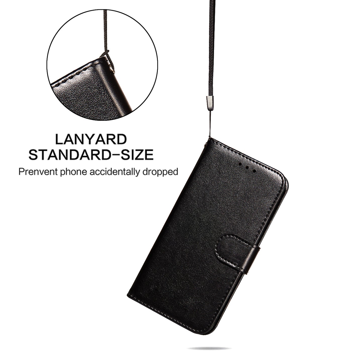 For Samsung Galaxy A04e 4G / M04 4G / F04 4G TPU+PU Leather Wallet Stand Flip Cover Magnetic Closure Phone Case
